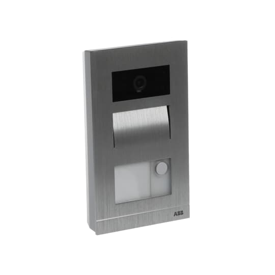 M21311P1-A Komplett porttelefoni mini med kamera och en tryckknapp, aluminium – Bild 3 av 4