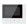 Video inomhusstation Welcome M 4,3", induktionsslinga, vit