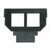Monteringsbricka för DKS-system, 2 x RJ45, Systimax