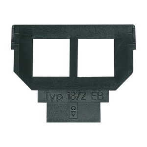 Monteringsbricka, DKS / 2xRJ45 Systimax