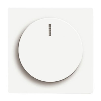 Centrumplatta, dimmer, vrid, vit matt