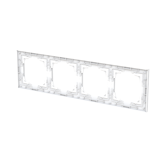 Ram 4-facks mattvit – Bild 3 av 4