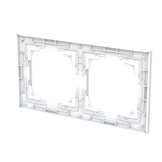 Ram 2-facks mattvit – Bild 3 av 4