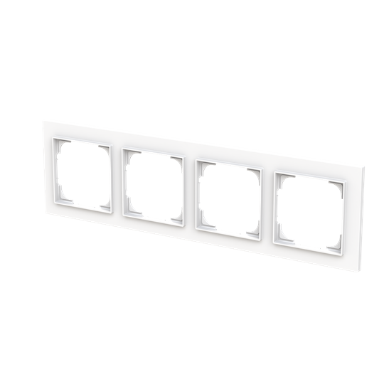 Ram 4-facks mattvit – Bild 4 av 4
