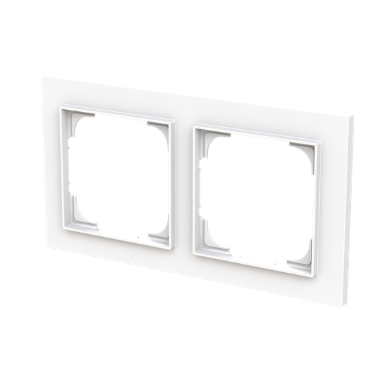 Ram 2-facks mattvit – Bild 4 av 4