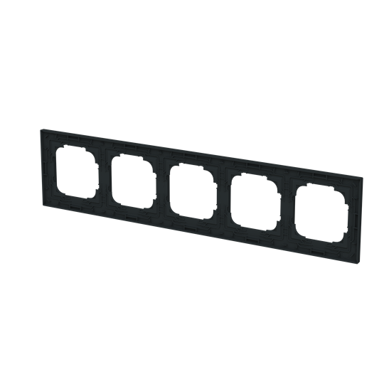 Ram 5-facks mattsvart