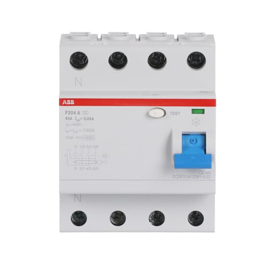 4-polig 63A / 30mA
