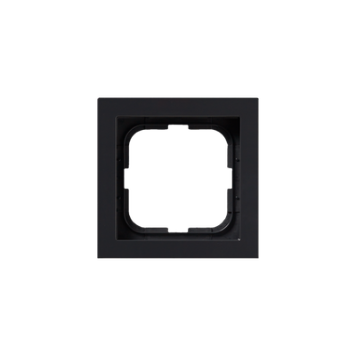 Täckram, Impressivo, 85mm, 1-fack, antracit