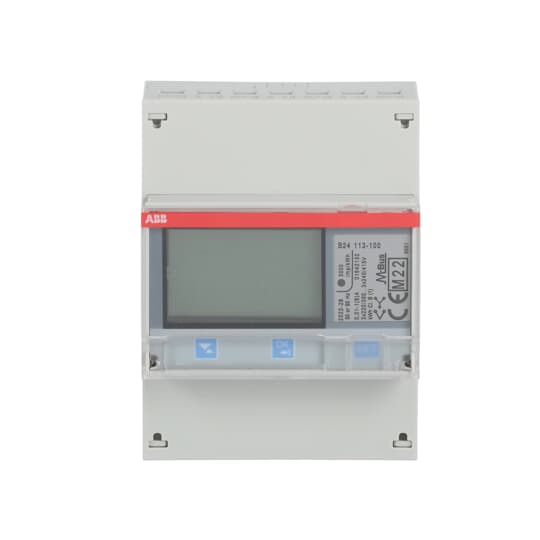 3-fas, trafomätare 6A 230V/400VAC, MID, M-bus