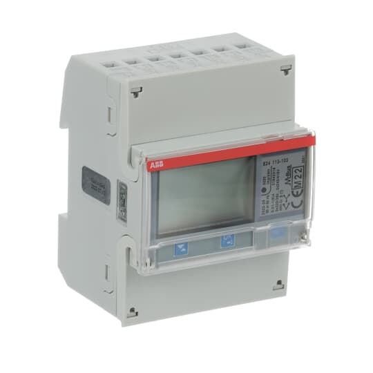 3-fas, trafomätare 6A 230V/400VAC, MID, M-bus – Bild 2 av 3