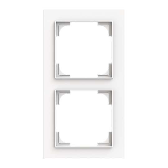 Ram 2-facks mattvit – Bild 2 av 4