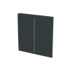 Centrumplatta KNX/f@h IMPRESSIVO