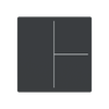 Centrumplatta KNX/f@h IMPRESSIVO