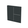 Centrumplatta KNX/f@h IMPRESSIVO