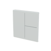 Centrumplatta KNX/f@h IMPRESSIVO