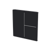 Centrumplatta KNX/f@h IMPRESSIVO