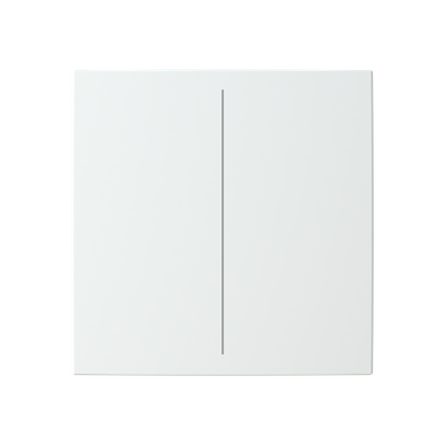 Centrumplatta KNX/f@h 2-funktioner kapacitiv Saga