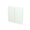 Centrumplatta KNX/f@h 2-funktioner kapacitiv Saga