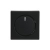 Centrumplatta, dimmer, vrid, svart matt