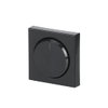 Centrumplatta Dimmer Transparent lins, IP21 Med glimlampa, Antracit Impressivo