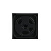Centrumplatta Dimmer Transparent lins, IP21 Med glimlampa, Antracit Impressivo