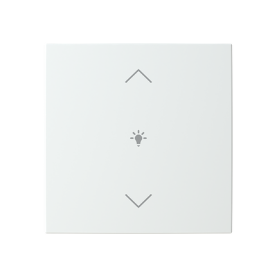 Centrumplatta KNX/f@h 1-funktion "Belysning ɅV"  kapacitiv Saga