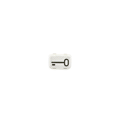 Lins för vippor, Jussi, klar, med "nyckel" symbol