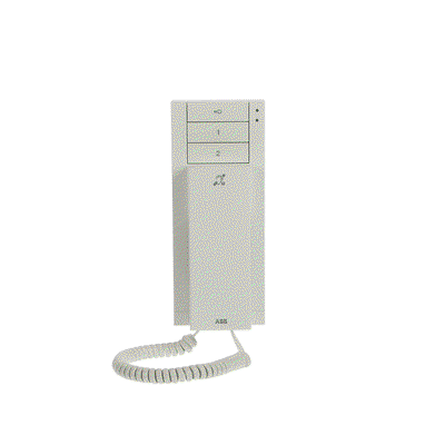 M22003-W Svarsapparat med telefonlur och hörselslinga