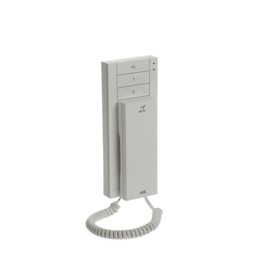 M22003-W Svarsapparat med telefonlur och hörselslinga – Bild 3 av 4