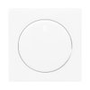 Centrumplatta, dimmer, vrid, vit matt