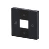 CP-RTC-81 Centrumplatta Termostat Impressivo Antracit