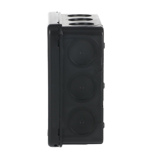 Kopplingsdosa IP65, utanpåliggande, 6,0 mm², 500V, 104 x 104mm, svart – Bild 7 av 7