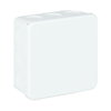 Kopplingsdosa IP65, utanpåliggande, 6,0 mm², 500V, 104 x 104mm, vit