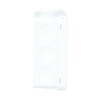 Kopplingsdosa IP65, utanpåliggande, 6,0 mm², 500V, 104 x 104mm, vit