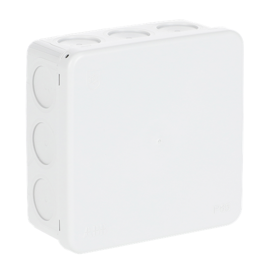Kopplingsdosa IP65, utanpåliggande, 6,0 mm², 500V, 104 x 104mm, grå – Bild 4 av 7