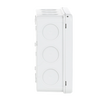 Kopplingsdosa IP65, utanpåliggande, 6,0 mm², 500V, 104 x 104mm, grå