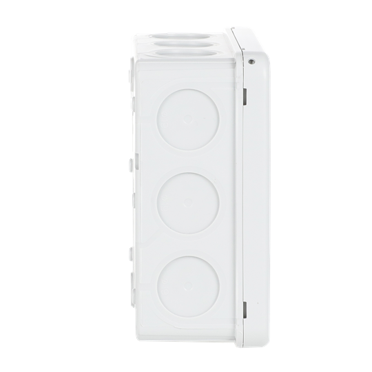 Kopplingsdosa IP65, utanpåliggande, 6,0 mm², 500V, 104 x 104mm, grå – Bild 5 av 7