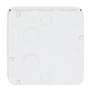 Kopplingsdosa IP65, utanpåliggande, 6,0 mm², 500V, 104 x 104mm, grå