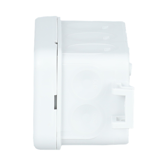 Kopplingsdosa IP65 utanpåliggande 105 x 43mm, Monteringsbar vid temperaturer mellan -25...+60°C, Halogenfri, Grå – Bild 9 av 9