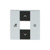 Centrumplatta termostat aluminium