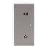 CP-RTC-83 Centrumplatta Termostat Impressivo Aluminium