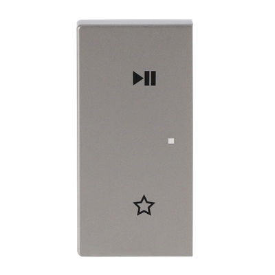 CP-RTC-83 Centrumplatta Termostat Impressivo Aluminium