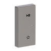 CP-RTC-83 Centrumplatta Termostat Impressivo Aluminium