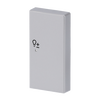 SRD-2-R-83 Vippa Impressivo Dimmer Höger 2-kanal Aluminium
