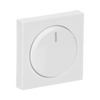 Centrumplatta Dimmer Transparent lins, IP21 Med glimlampa, Vit Impressivo