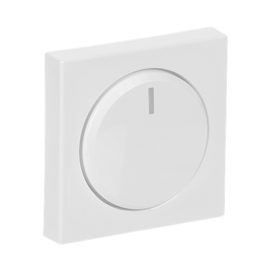 Centrumplatta Dimmer Transparent lins, IP21 Med glimlampa, Vit Impressivo – Bild 4 av 5
