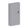 SRL-2-L-83 Vippa Impressivo Ljus Vänster 2-kanal Aluminium