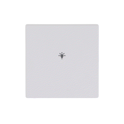 SRL-1-884 Vippa Ljus Enkel Vit Matt