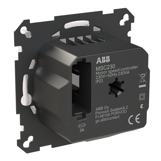 Varvtalsregulator Saga vit – Bild 3 av 4