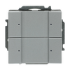 2-P med busskoplare, aluminium